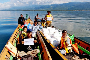 Inle: Relief work in the Inle Region